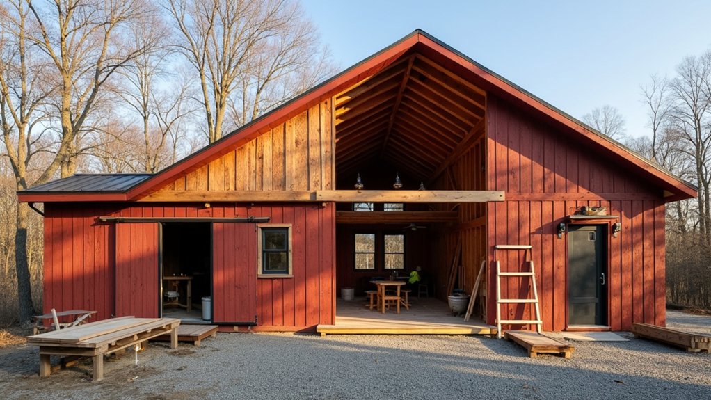 barns turned into homes