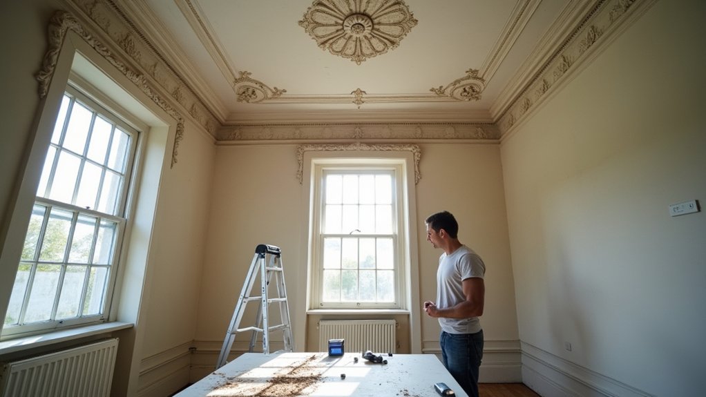 ceiling inspection and assessment for Restoring Classic Plaster Ceilings