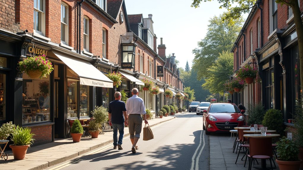 charming boutique market town