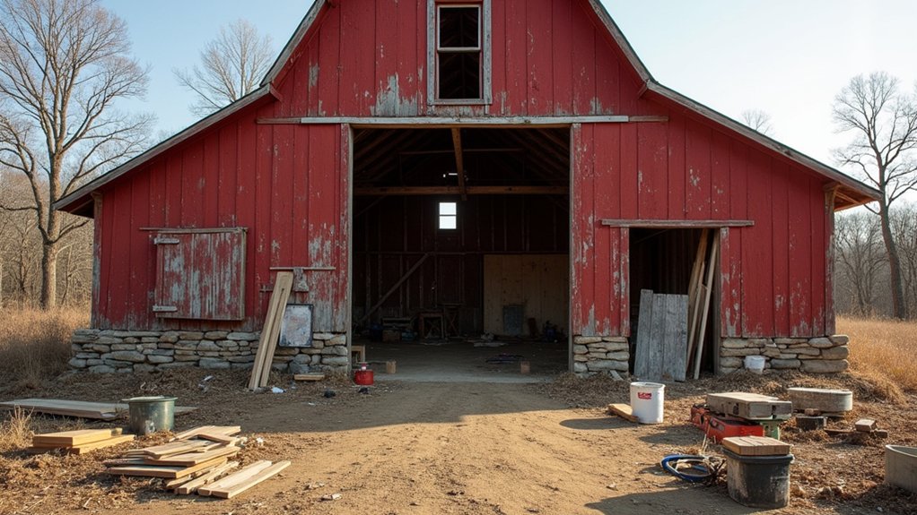 converting old farm buildings
