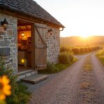 farm building holiday accommodations