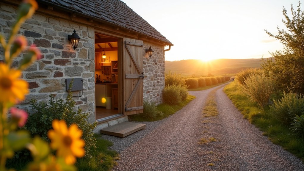 farm building holiday accommodations