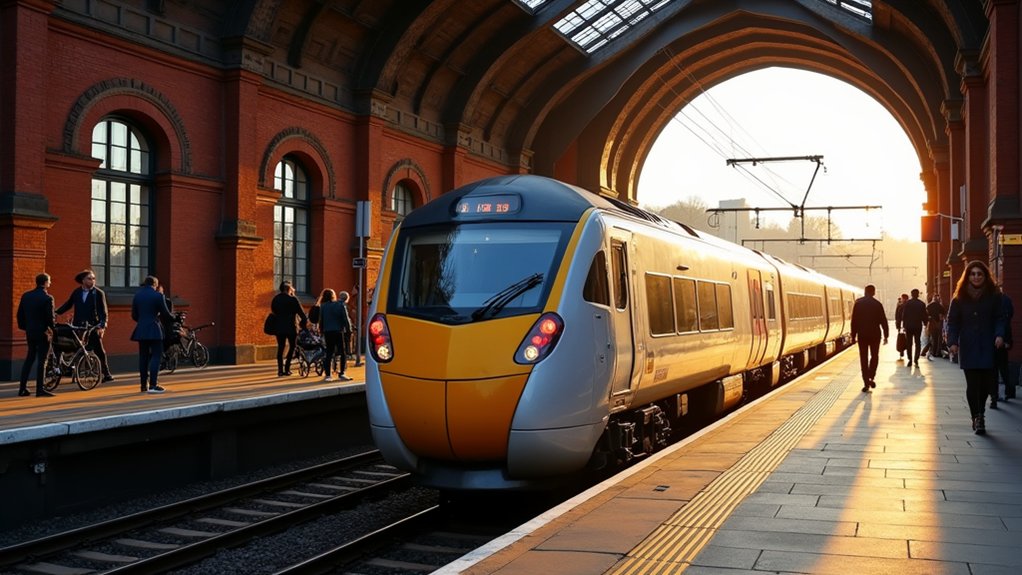 fast train access increases property value