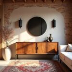harmonious antique modern fusion