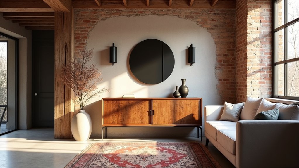 harmonious antique modern fusion