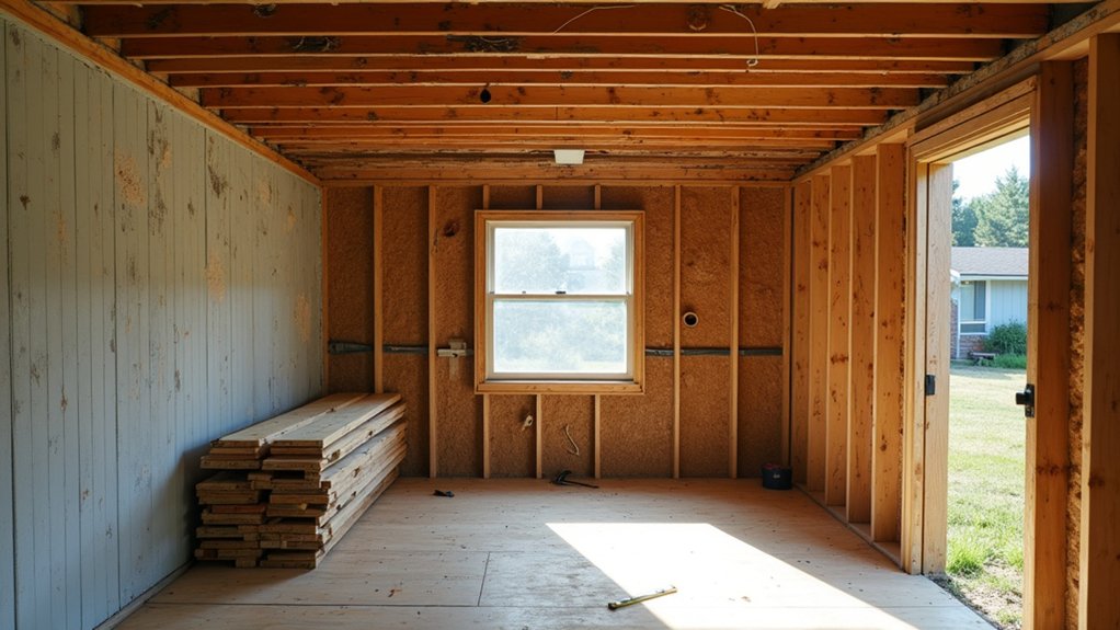 maximizing outbuilding space