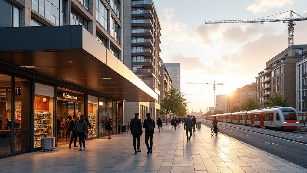 rail driven property market shifts