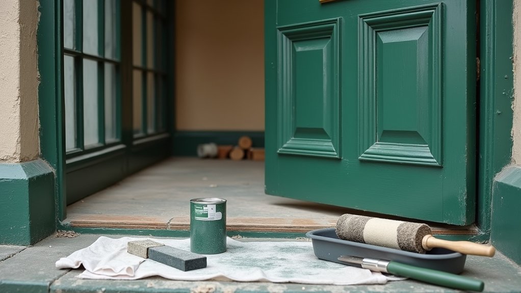 restore and paint door