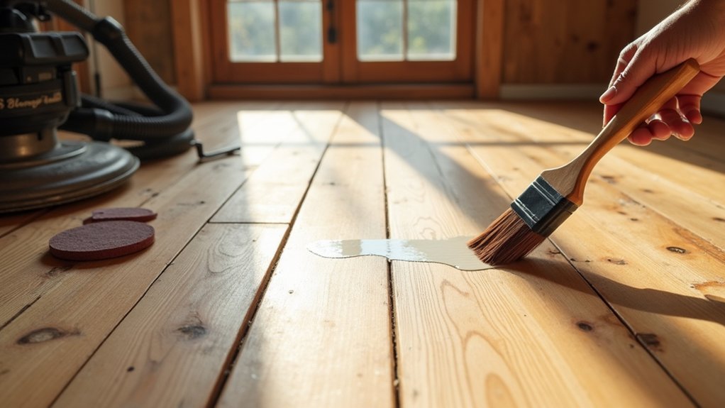 restoring hardwood floor step by step