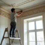 restoring historic plaster cornicing