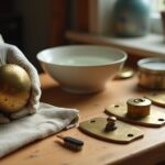 restoring vintage brass hardware
