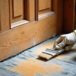 restoring wooden front doors