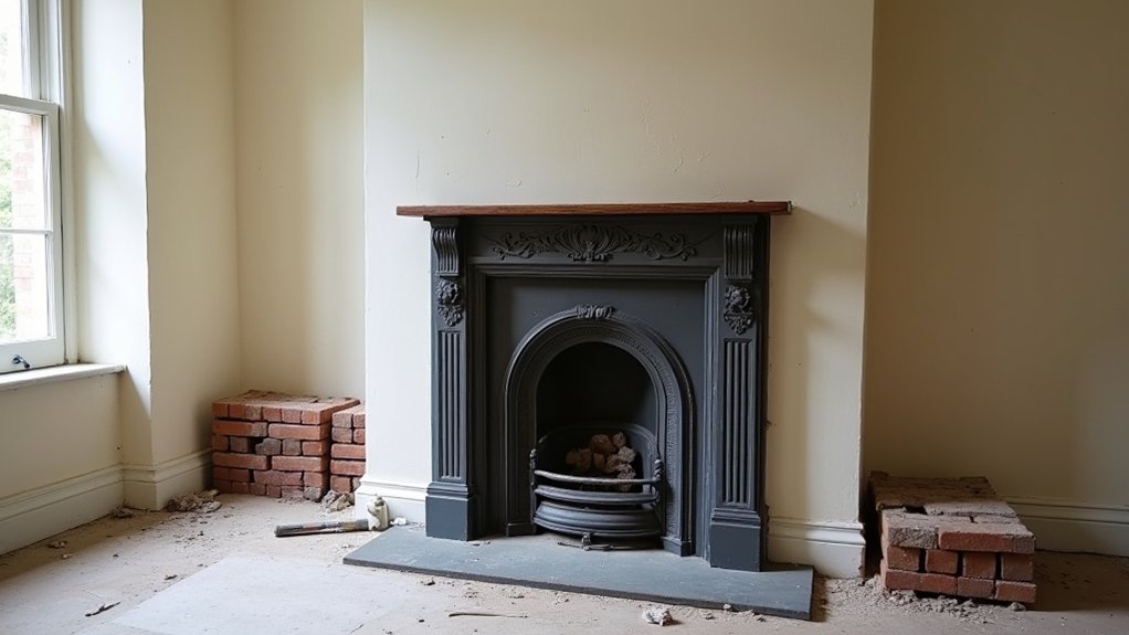 retain period fireplace during renovation
