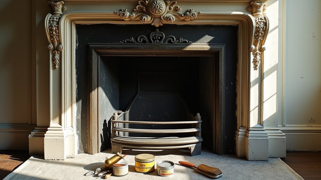 victorian fireplace restoration process