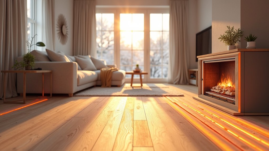 comfortable efficient heat distribution