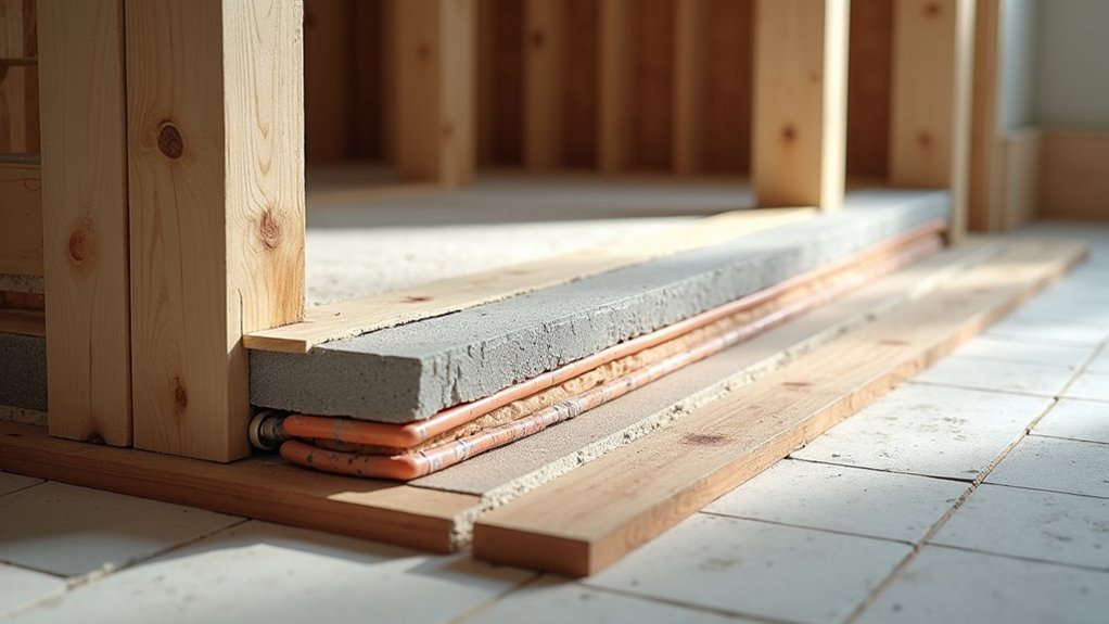 plan insulation and flooring